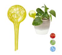 Relaxdays Globes d'arrosage en verre en lot de 2