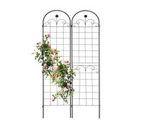 Relaxdays Grille tuteur plante 180 cm en lot de 2