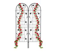 Relaxdays Grille tuteur plante 180 cm en lot de 2