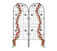 Relaxdays Grille tuteur plante lot de 2, 150 cm