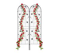 Relaxdays Grille tuteur plante 200 cm Lot de 2