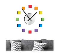 Relaxdays Horloge murale DIY colorée