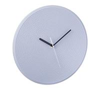 Relaxdays Horloge murale de couleur grise