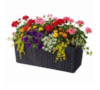 Relaxdays Insert pour balcon & indicateur niveau