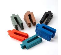 Relaxdays Jeu de 144 cales en plastique