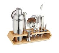 Relaxdays Kit de 16 pièces pour cocktails