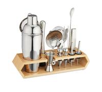 Relaxdays Kit de 16 pièces pour cocktails