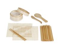 Relaxdays Kit en bambou pour sushis