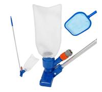 Relaxdays Kit nettoyage piscine, 3 pcs