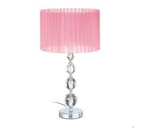 Relaxdays Lampe de chevet en rose