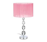 Relaxdays Lampe de chevet en rose