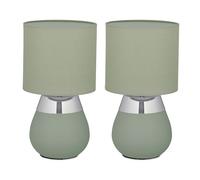 Relaxdays Lampe de chevet avec abat-jour