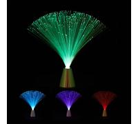 Relaxdays Lampe fibre optique couleur changeante