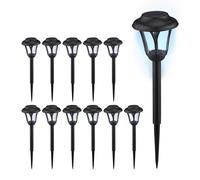 Relaxdays Lampe solaire pour extérieur en set