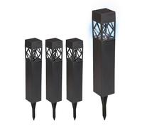Relaxdays Lampe solaire pour extérieur en set