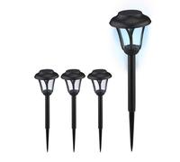 Relaxdays Lampe solaire pour extérieur en set