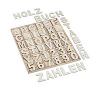 Relaxdays Set de lettres et de chiffres