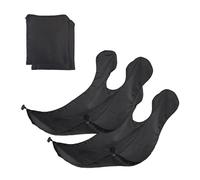 Relaxdays Lot 2 tabliers de rasage avec ventouses