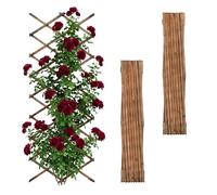 Relaxdays Lot 3 treillis extensibles