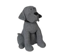 Relaxdays Lot de 10 butoirs de porte chien tissu