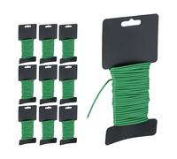 Relaxdays Lot de 10 fils de fer 2,5 mm x 10 m