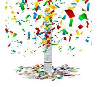 Relaxdays Lot de 10 lanceurs de confettis