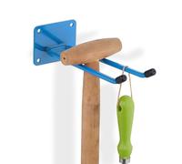 Relaxdays Lot de 10 porte-outils bleus en acier