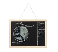 Relaxdays Lot de 10 tableaux avec cadre en bois