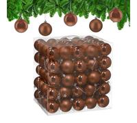 Relaxdays Lot de 100 boules de Noël