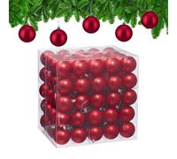 Relaxdays Lot de 100 boules de Noël