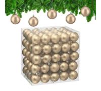 Relaxdays Lot de 100 boules de Noël