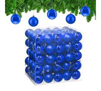 Relaxdays Lot de 100 boules de Noël