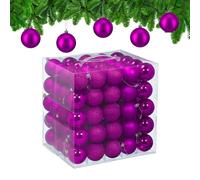 Relaxdays Lot de 100 boules de Noël