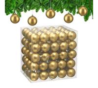 Relaxdays Lot de 100 boules de Noël