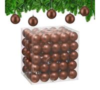Relaxdays Lot de 100 boules de Noël