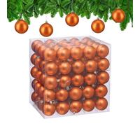 Relaxdays Lot de 100 boules de Noël