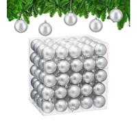 Relaxdays Lot de 100 boules de Noël