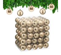 Relaxdays Lot de 100 boules de Noël
