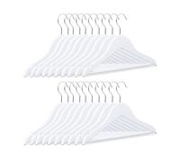 Relaxdays Lot de 100 cintres enfants en bois