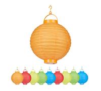 Relaxdays Lot de 100 lanternes lampions