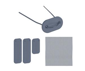Relaxdays Lot de 104 attaches brise-vue