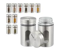 Relaxdays Lot de 12 saupoudreuses