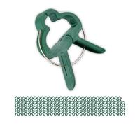 Relaxdays Lot de 120 larges pinces pour plantes