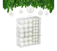 Relaxdays Lot de 138 boules de Noël
