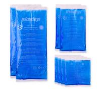 Relaxdays Lot de 16 compresses avec gel thermique