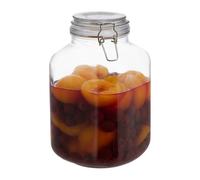 Relaxdays Lot de 2 bocaux en verre 3 litres