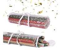 Relaxdays Lot de 2 boîtes rangement papier cadeau