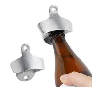 Relaxdays Lot de 2 décapsuleurs muraux
