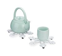Relaxdays Lot de 2 dessous-de-plat