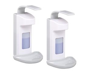 Relaxdays Lot de 2 distributeurs 500 ml pour gel